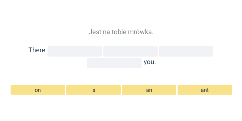 There is, there are