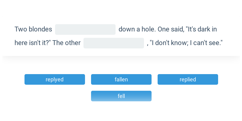 Tenses advanced