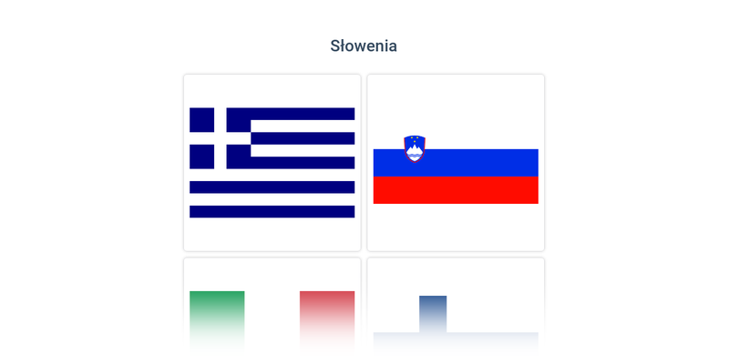 Europa państwa flagi