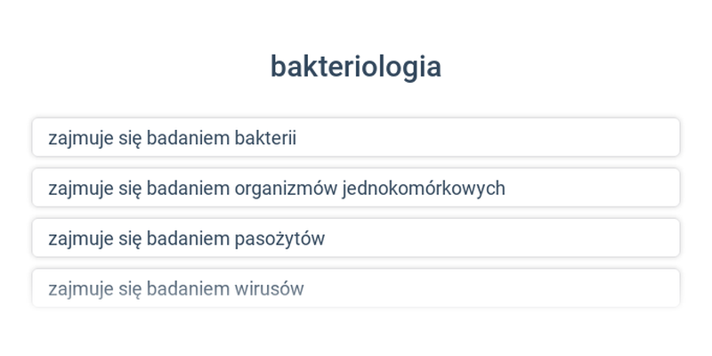 Działy biologii