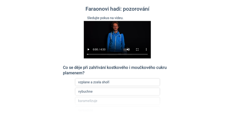 Węglowodany: eksperymenty
