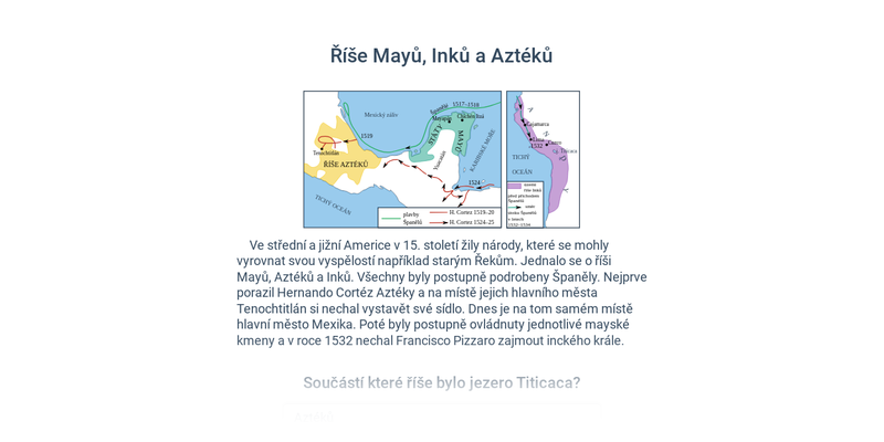 Imperium Inków, Azteków i Majów