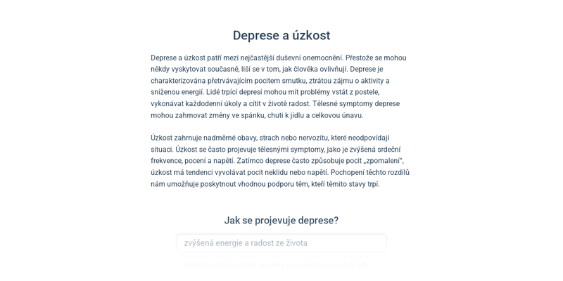 Duševní zdraví a nemoc