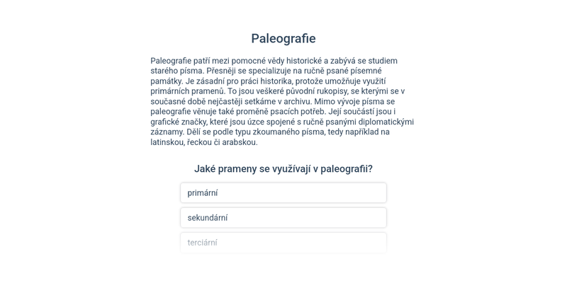 Paleografie
