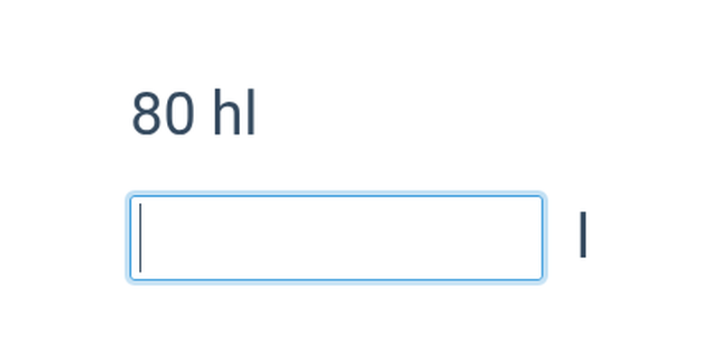 Zamiana hl, l, dl, cl, ml (bez cyfr po przecinku)