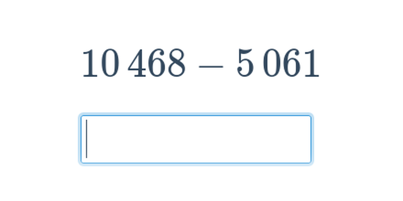 Odejmowanie powyżej 1000