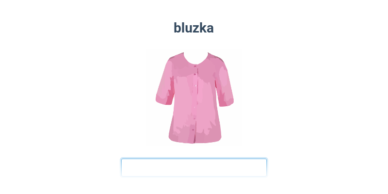 Ubrania, moda: słownictwo podstawowe