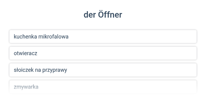 Wyposażenie kuchni