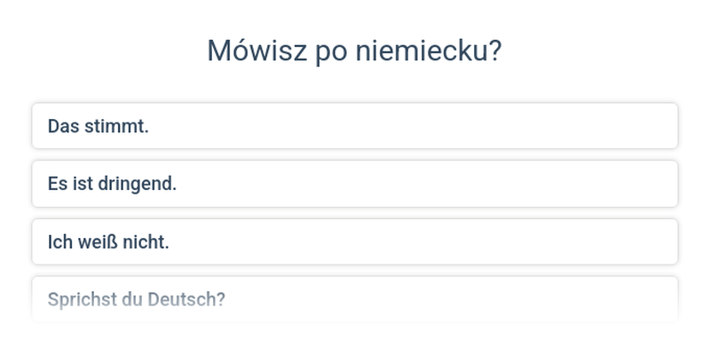 Najprostsze zwroty i powitania