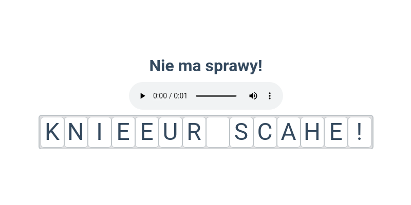 Najprostsze zwroty i powitania