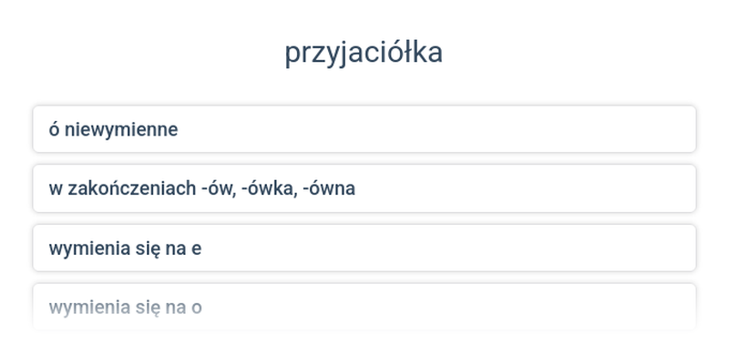 Zasady pisowni ó