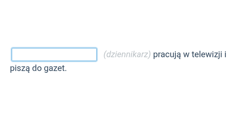 Liczba mnoga: rodzaj męskoosobowy