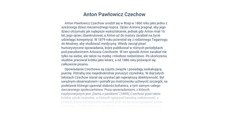 Światowi pisarze i ich dzieła
