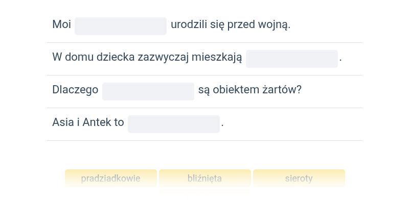 Relacje rodzinne