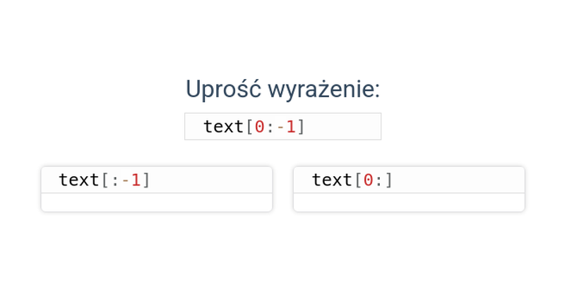 Łańcuchy w Pythonie