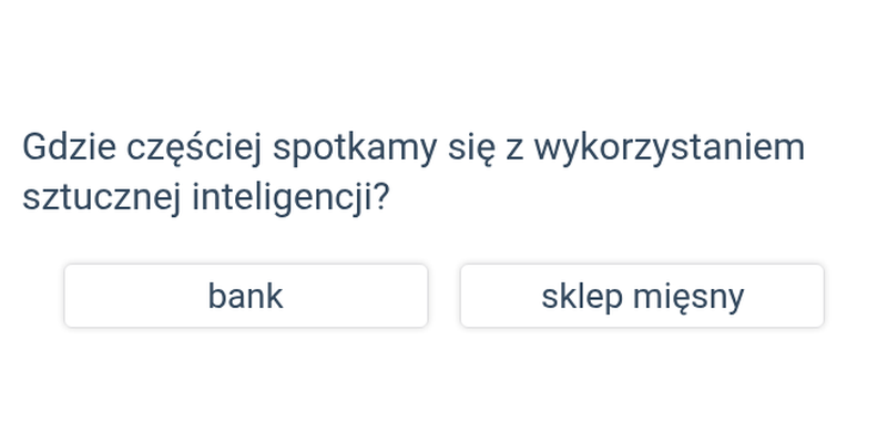Wykorzystanie i umiejętności sztucznej inteligencji