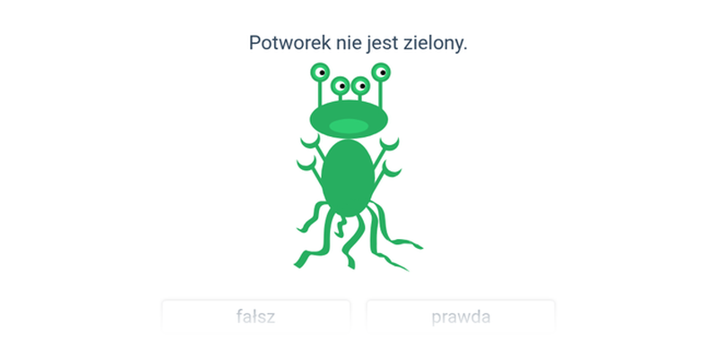 Potworki: ocena wartości logicznej