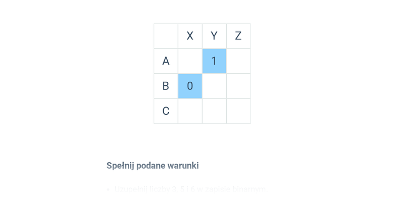 Sudoku binarne: 3x3